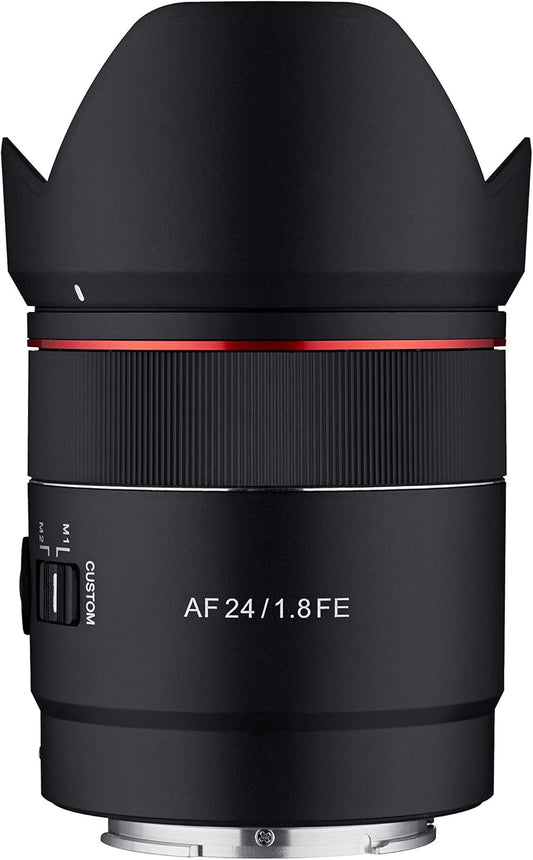 Samyang AF 24mm F1.8 FE Compact Wide Angle Lens