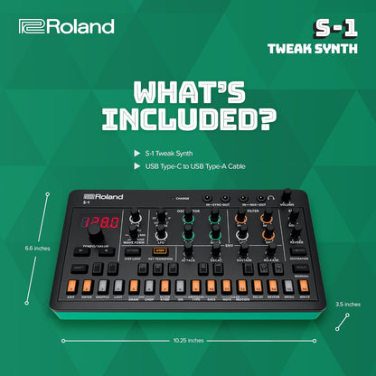 Roland S-1 Tweak Synth Micro Polysynth