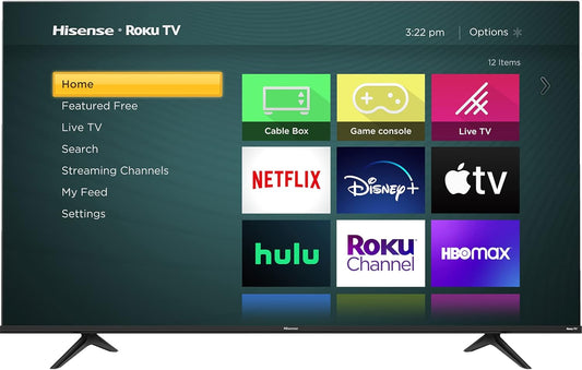 Hisense 43R6090G 43-Inch 4K Roku Smart TV Alexa Compatible