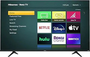 Hisense 43R6090G 43" Roku 4K UHD Smart TV (2020)