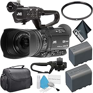 JVC GY-HM180U-1 4K Ultra HD Camcorder Bundle