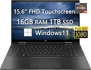 HP 15-ey0013dx Envy x360 Touch Laptop 16GB 1TB SSD