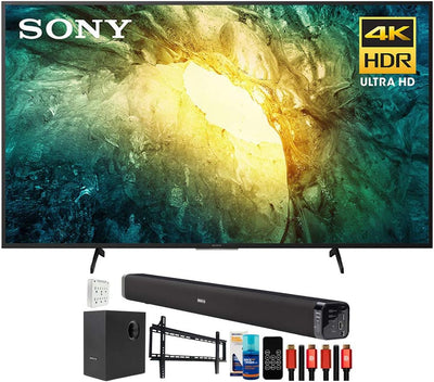 Sony E10SNKD75X750H 75" 4K TV Bundle w/ Soundbar