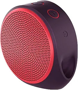Logitech 984-000366 X100 Mobile Speaker - Red — main product image