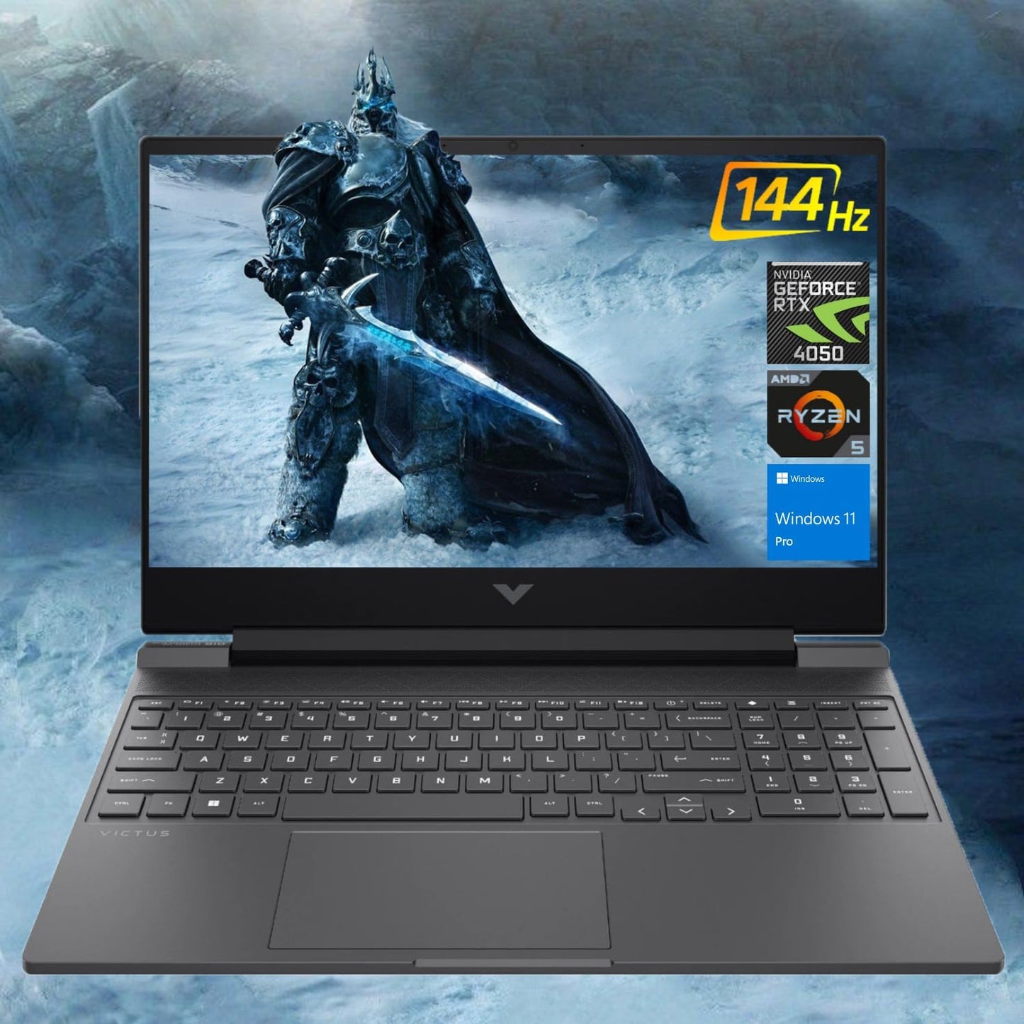 HP TPN-Q279 Victus 15 Ryzen 5 RTX 4050 Gaming Laptop