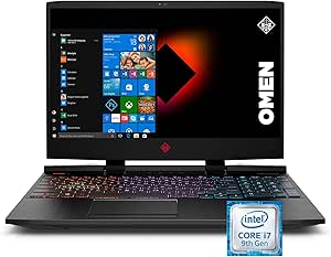 HP 15-dc1050nr Omen i7 RTX 2060 Gaming Laptop Renewed