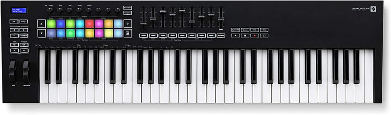 Novation NOVLKE61MK3 Launchkey 61 MK3 MIDI Keyboard Controller — main product image