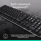Logitech 920-004536 MK270 Wireless Keyboard Mouse Combo