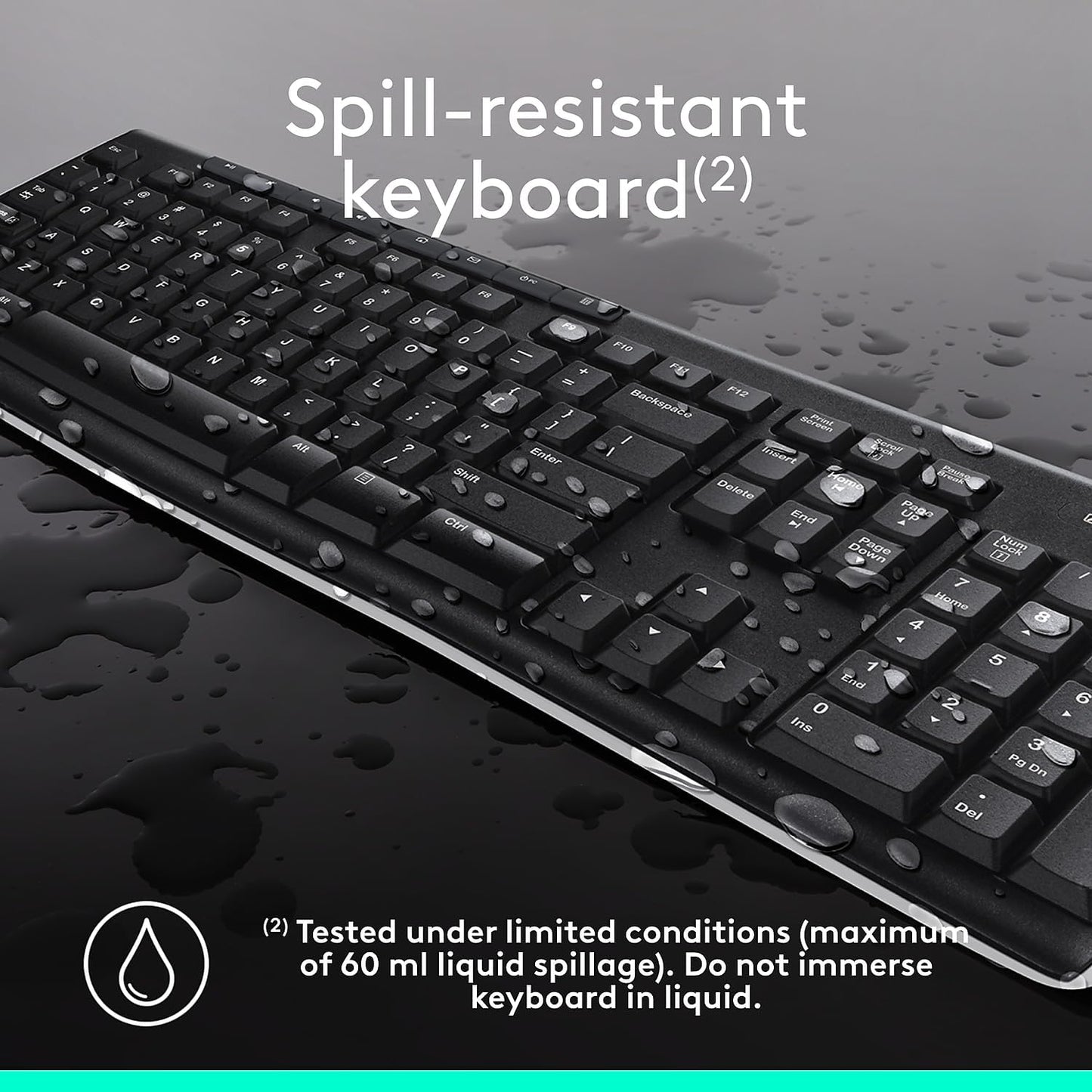 Logitech 920-004536 MK270 Wireless Keyboard Mouse Combo