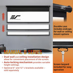 Elite Screens M120H 120-Inch Manual Pull Down Projector Screen