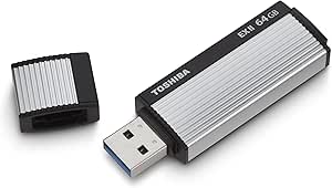Toshiba PFU064U-1BDS 64GB TransMemory Pro USB 3.0 Flash Drive