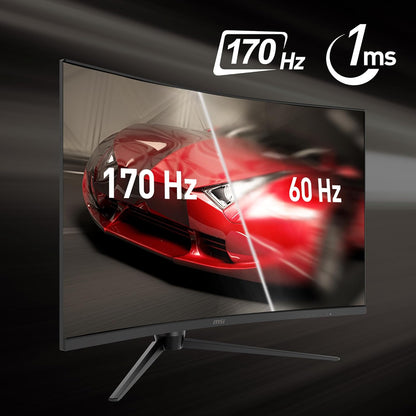 MSI G321CQP E2 32" QHD 170Hz Curved Gaming Monitor