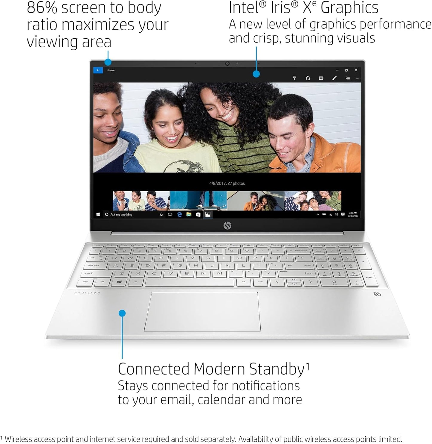 HP Pavilion Laptop 15.6" i7 13th Gen 64GB RAM 2TB SSD