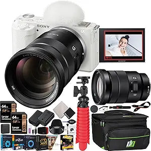 Sony E20SNILCZVE10WX6 ZV-E10 Vlogging Camera 18-105mm Lens Kit — main product image