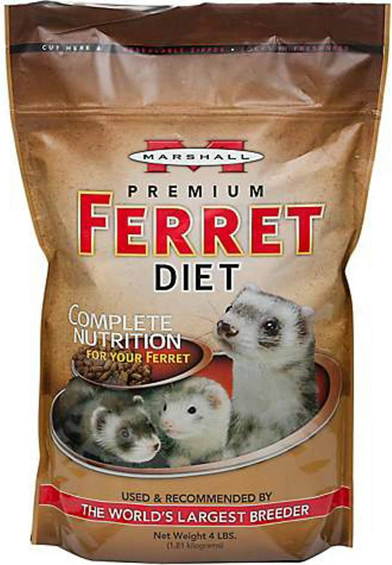 Marshall Premium Ferret Diet Food 4 Pound (2 Pack) — main product image