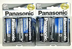 Panasonic 4330212073 Size D Super Heavy Duty Batteries