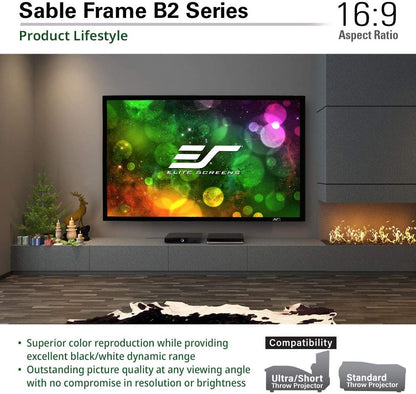 Elite Screens SB135WH2 135" UST Projector Screen