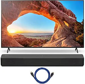 Sony KD55X85J 55" 4K UHD LED TV + Soundbar Bundle