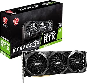 MSI GeForce RTX 3080 Ti VENTUS 3X 12G OC Graphics Card — main product image