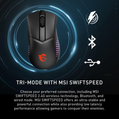 MSI Clutch GM51: Lightweight Wireless Gaming Mouse