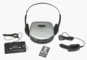 Panasonic SL-S232C Portable Car CD Player with Remote