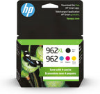HP 962 Ink Cartridge - Cyan Magenta Yellow Black 4-Pack