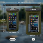 Pelican PP043304 Marine Waterproof Floating Phone Pouch Olive