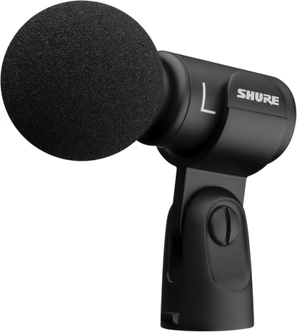 Shure MV88+ USB Microphone: Stereo Condenser for Recording