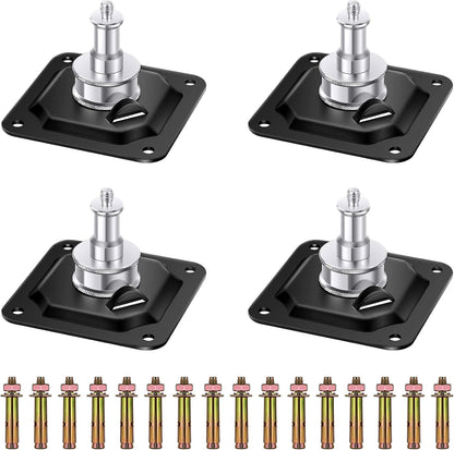 Neewer ST-NA-9: Ceiling Mount Adapter with 5/8” Stud and 1/4” Screw (4 Pack)