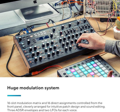 Novation Peak 8-Voice Polyphonic Desktop Synthesizer - LFO & Effects