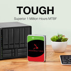 Seagate ST12000VN0007 12TB IronWolf NAS Hard Drive (Recertified)