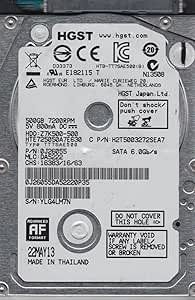 Hitachi HTE725050A7E630 500GB 2.5" SATA Hard Drive