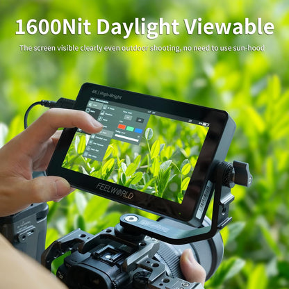 FEELWORLD F6 Pro 5.5 Inch Touchscreen Camera Field Monitor Kit