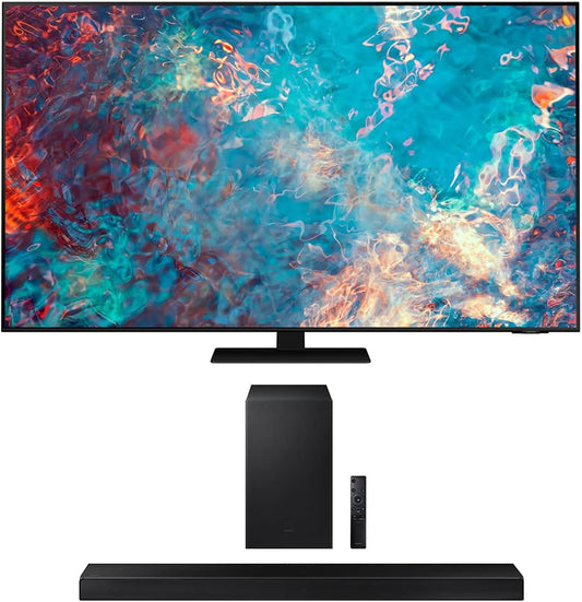 Samsung QN65QN85AA 65" Neo QLED 4K TV + HW-A650 Soundbar (Used)