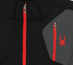 Spyder Raider Men's Full Zip Sweater Black Multi Medium
