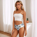 Novastar Womens Trains Pattern Seamless Bikini Panties