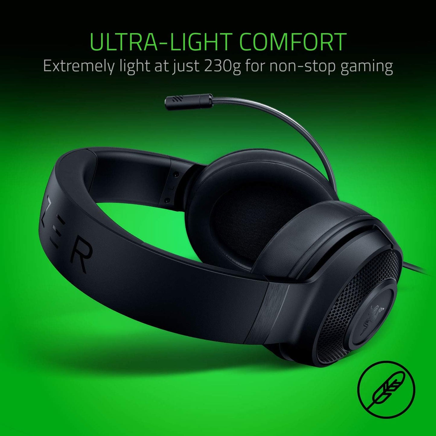 Razer RZ04-02950100-R381 Kraken X Lite 7.1 Gaming Headset