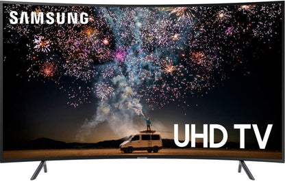 Samsung UN65RU7300 65" Curved 4K UHD Smart TV Bundle