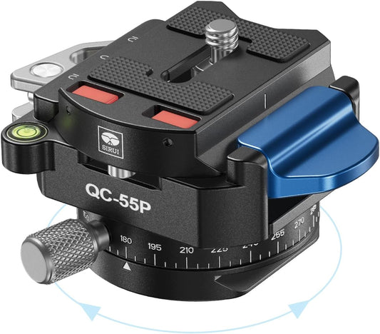 Sirui QC-55P 55mm Quick Release Plate Panoramic Head