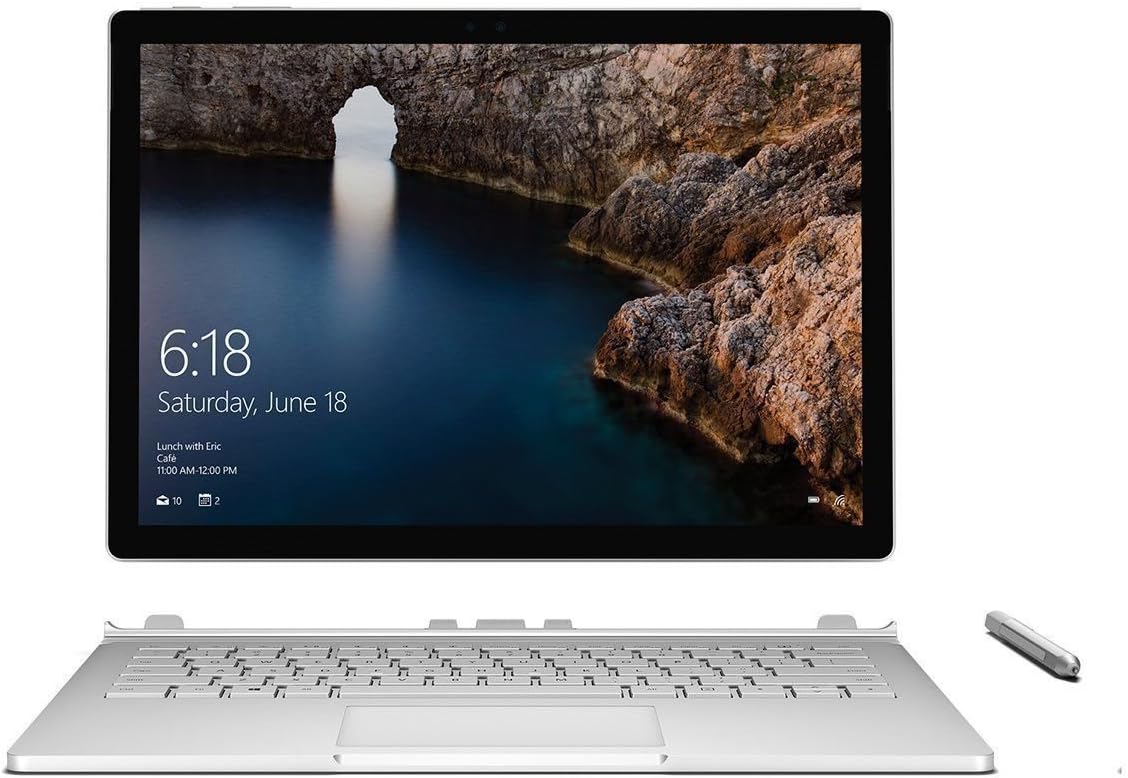 Microsoft Surface Book 2 - i7, 8GB RAM, 256GB SSD, 13.5" - Renewed
