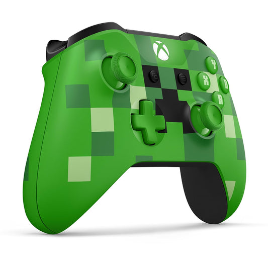 Microsoft WL3-00057 Xbox Minecraft Creeper Limited Controller