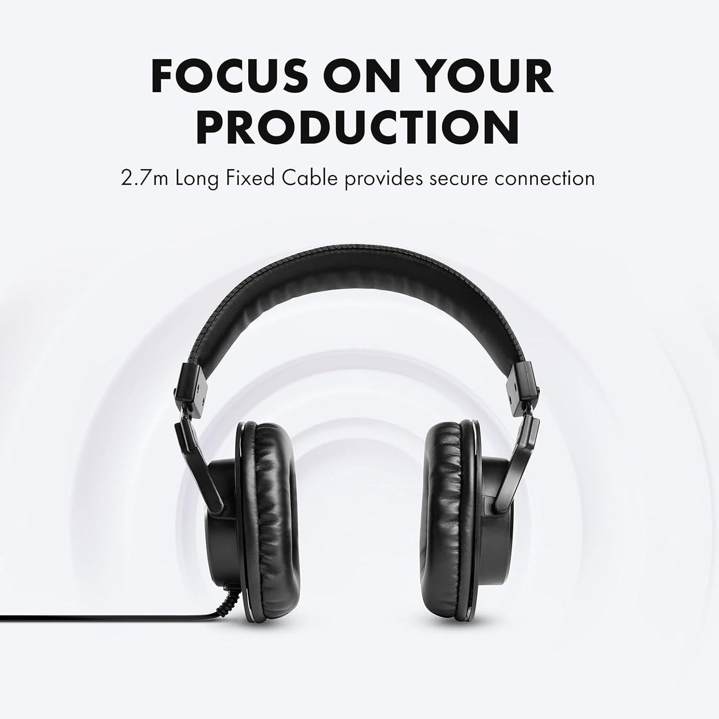 M-Audio HDH40 Over-Ear Studio Monitoring Headphones