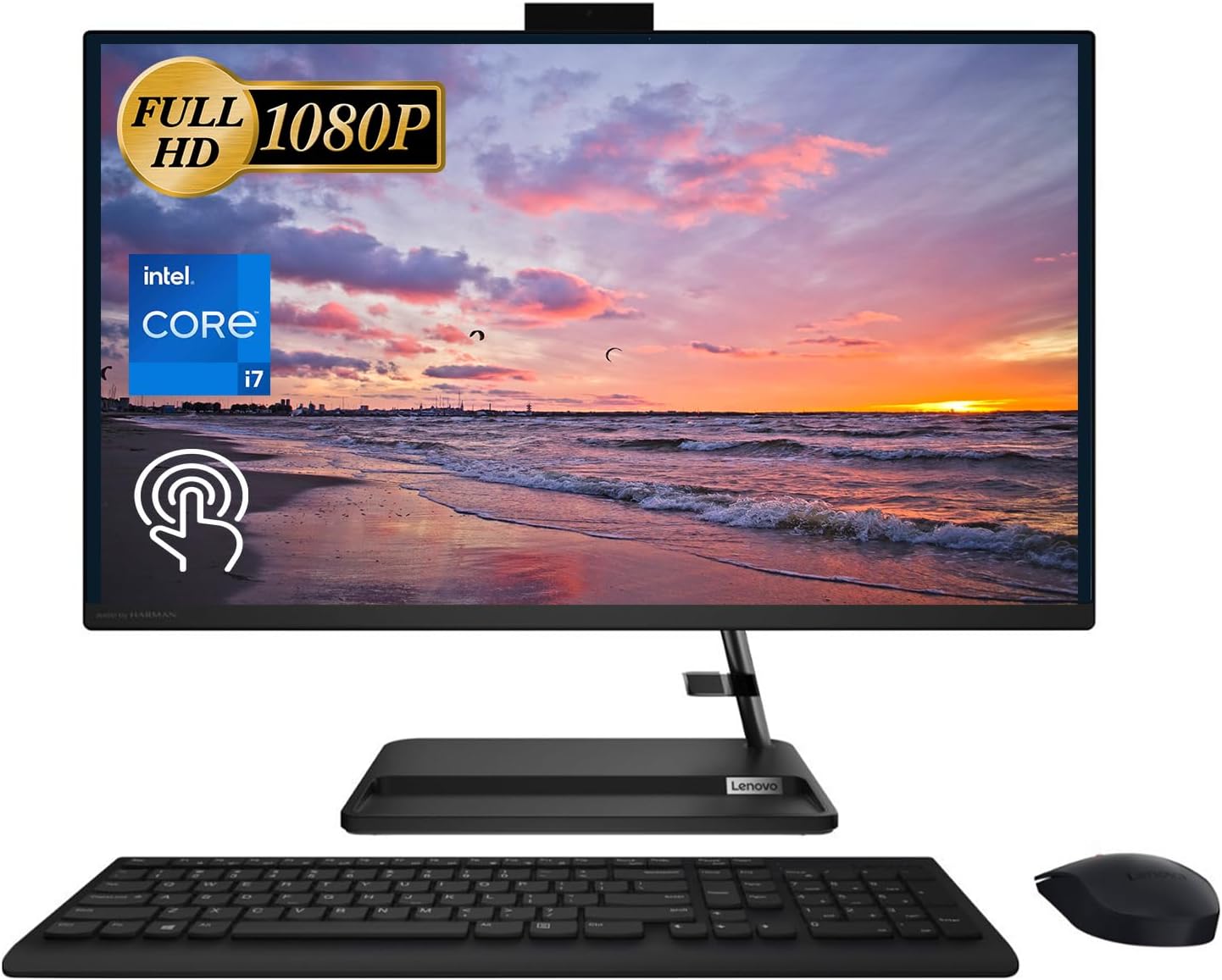 Lenovo F0GJ IdeaCentre 27" Touchscreen All-in-One Desktop