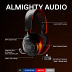 SteelSeries 4547 Arctis Nova 7 Wireless Multi-Platform Gaming Headset