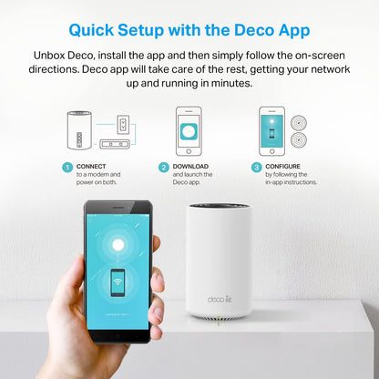 TP-Link Deco XE75 Pro(1-pack) AXE5400 WiFi 6E Mesh Router
