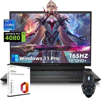 Dell M18 R2 Alienware Gaming Laptop i9 RTX 4080 4TB SSD