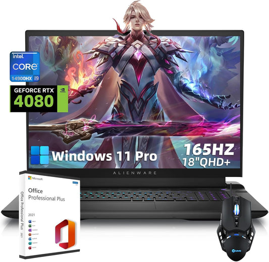 Dell M18 R2 Alienware Gaming Laptop i9 RTX 4080 4TB SSD