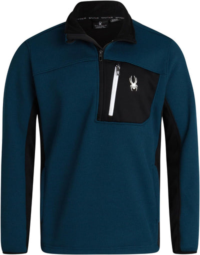Spyder Active Men's Quarter Zip Cozy Fleece Pullover Sweater