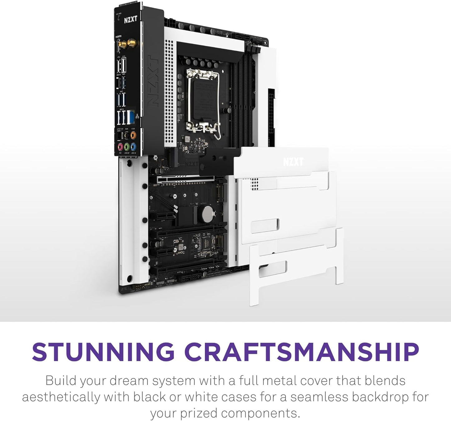 NZXT N7-Z79XT-W1 ATX Gaming Motherboard White