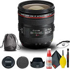 Canon 6313B002 EF 24-70mm f/4L IS USM Lens Kit